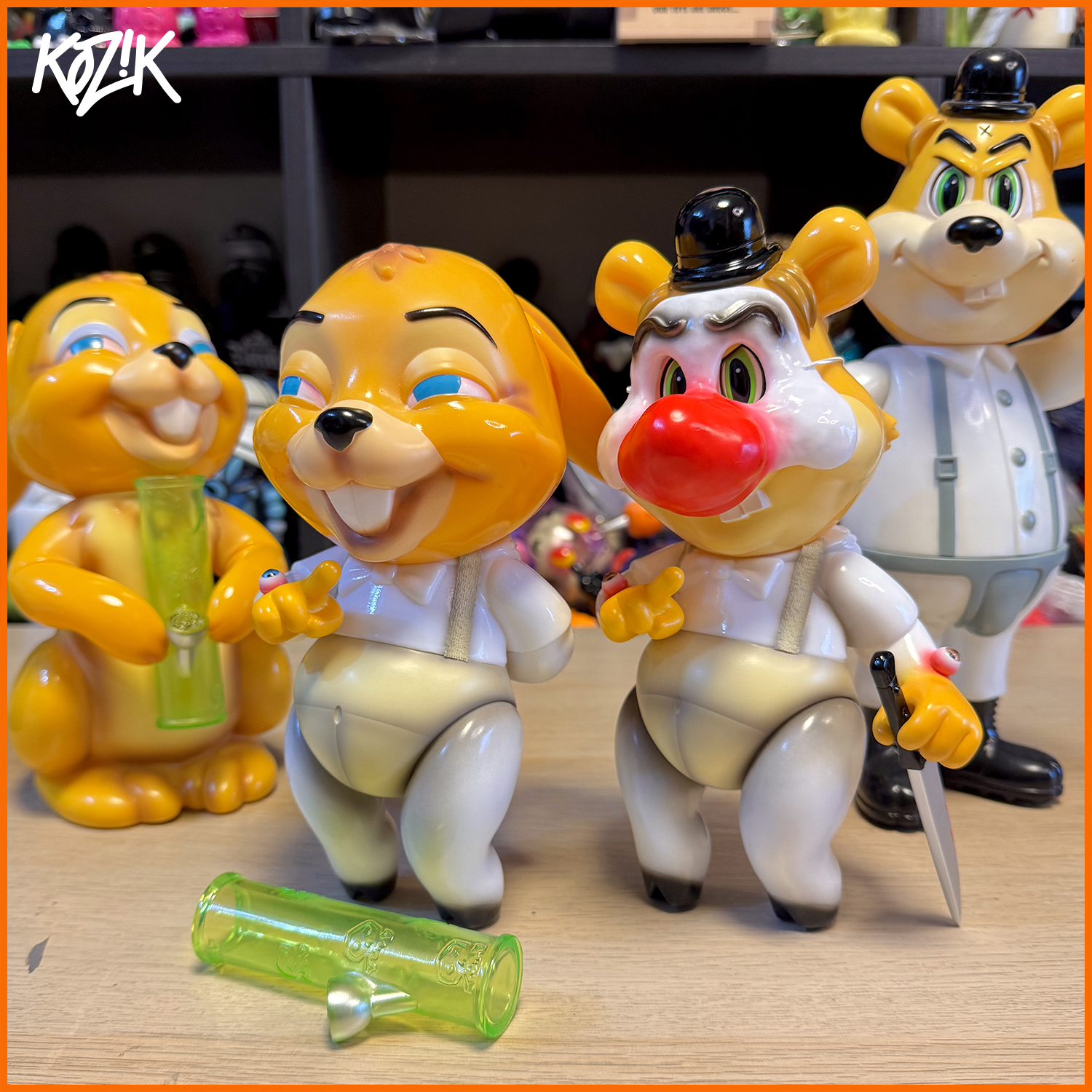 Frank Kozik:A Clockwork Dimms and Bong Bunnyms