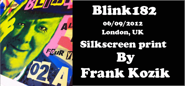Frank Kozik�ʥե�󥯡������å��ˡ�Blink182�ʥ֥��182��:London�����륯�����꡼��ݥ�����