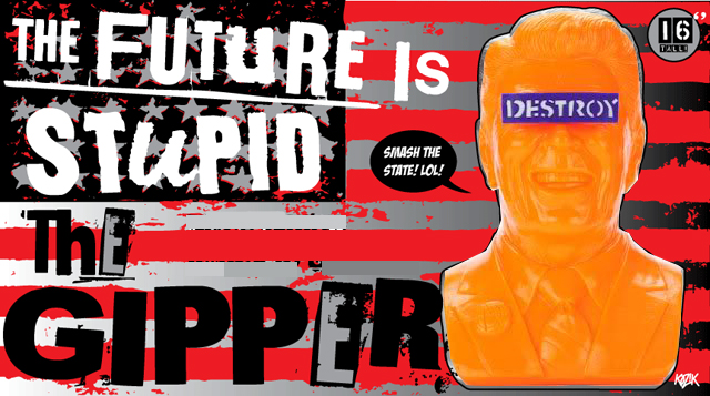 Frank Kozik(フランク・コジック) The Gipper(ザ・ギッパー) Orange