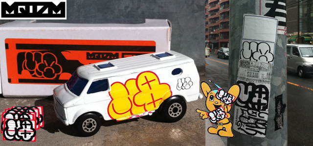 MQ x TYO TYOS:Graffiti Van 1/64��������ߥ˥���
