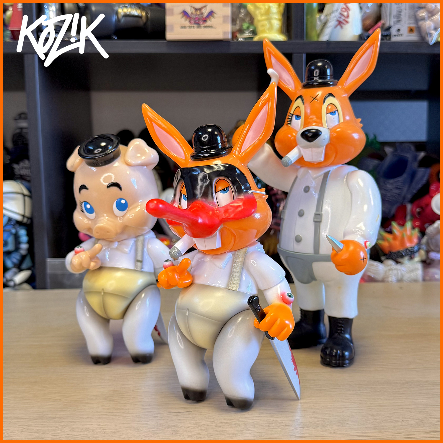Frank Kozik:A Clockwork Lil Alexxms