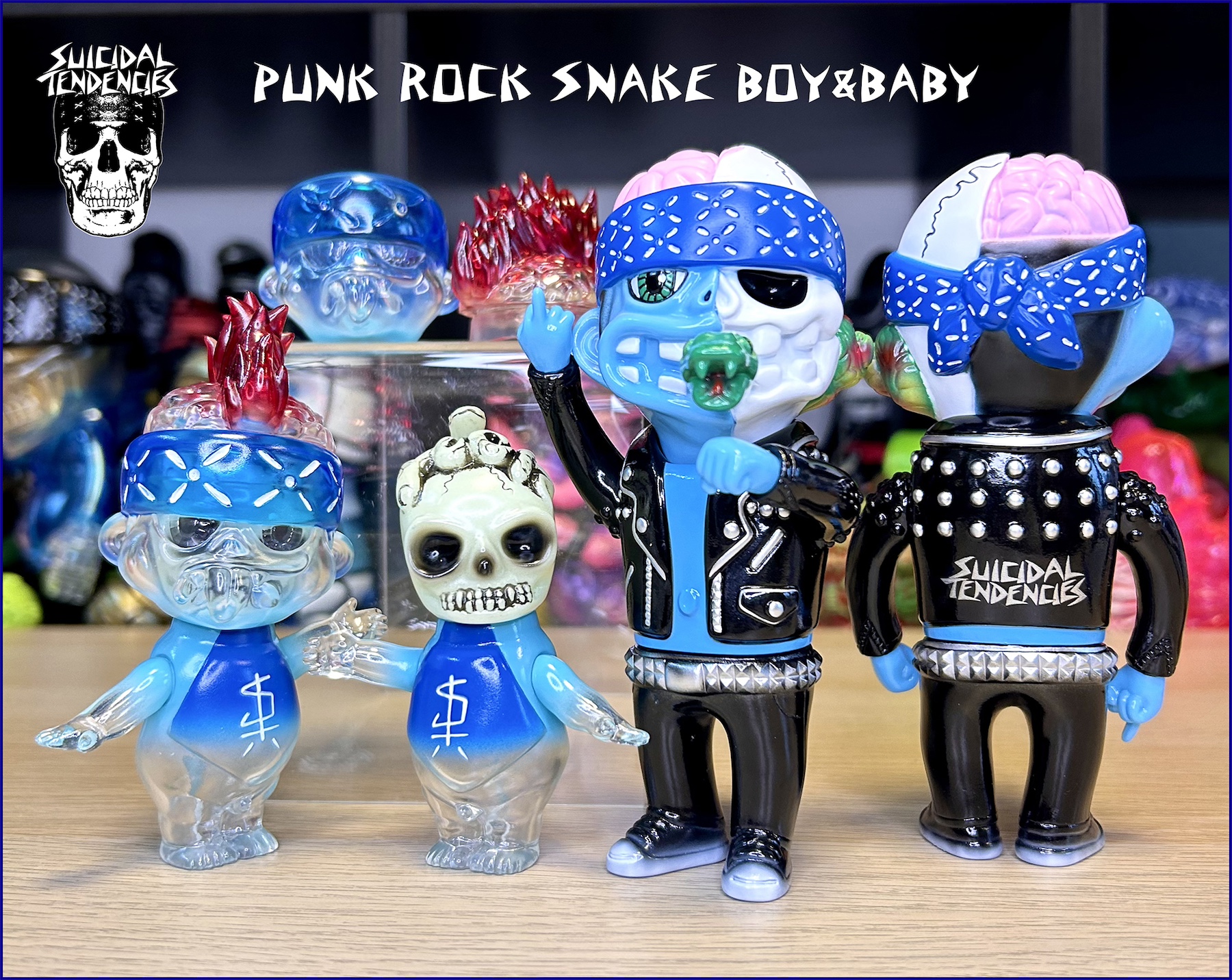 Suicidal Tendencies:PUNK ROCK SNAKE BOY and BABY lottery